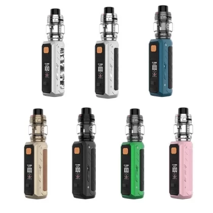 Vaporesso Armour Ultra 100W iTank T Kit - Dune Gold, Emerald Green (112D0B)