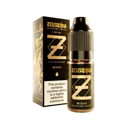 Midas 10ml Nic Salt by Zeus Juice