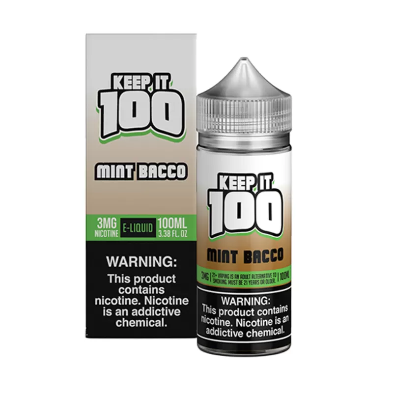 KEEP IT 100 - Mint Bacco - 100ML E-Liquid