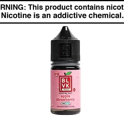 APPLE STRAWBERRY ICE BY BLVK FUJI SALT 30ML - Vapejuice