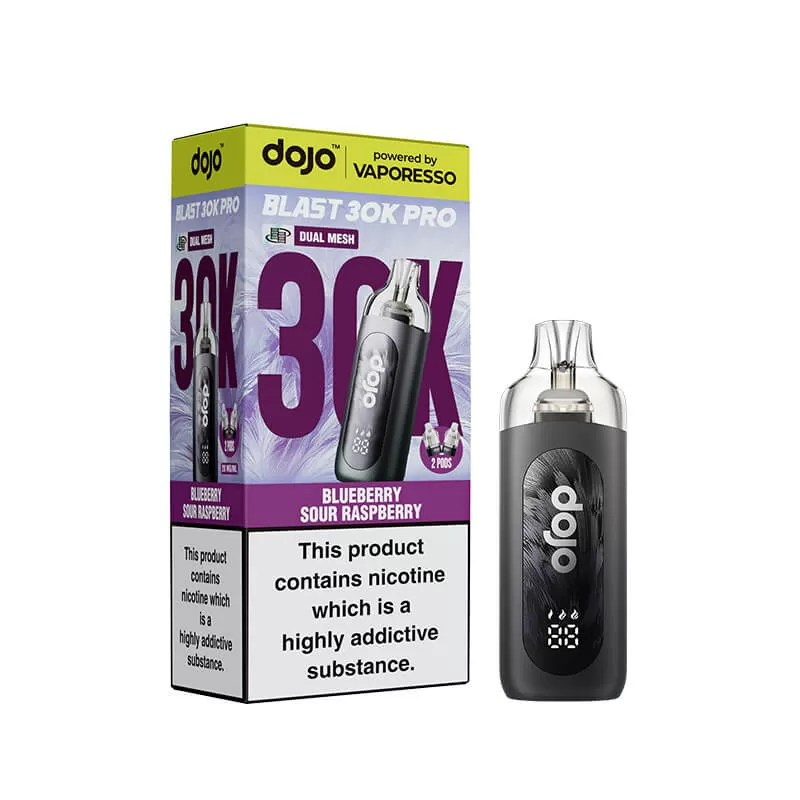 Vaporesso DOJO Blast 30K Pro Prefilled Pod Kit - Blue Razz Lemonade - Vapestore Co