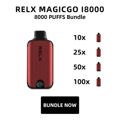 Relx Magicgo i8000 100 Pack - Ozvapeone