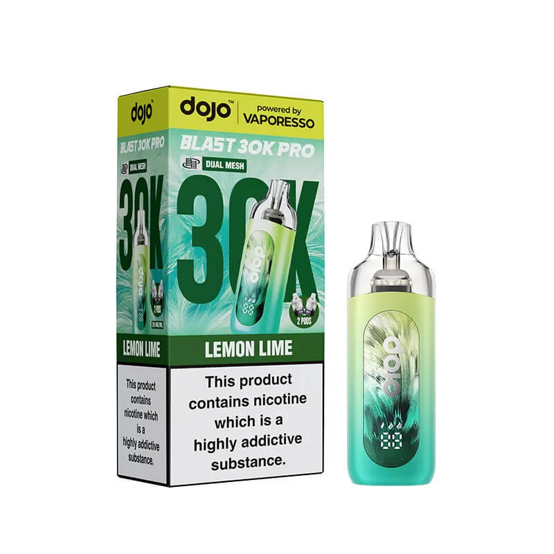 Vaporesso DOJO Blast 30K Pro Prefilled Pod Kit - Blue Razz Lemonade - Vapestore Co - Image 3