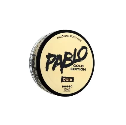 Woreczki nikotynowe PABLO Gold 20mg – Cola Snus AKCYZA