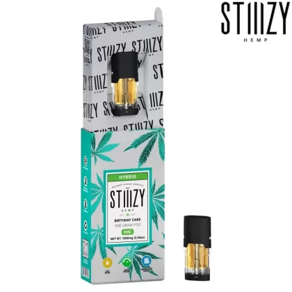 Stiiizy HHC Pod – 1000mg - Amount#3 Pack>1~Strain#Birthday Cake>King Louis XIII>Purple Punch
