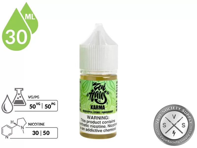 Karma Zen Haus Salt 30ml | Nicotine Salt - Image 2
