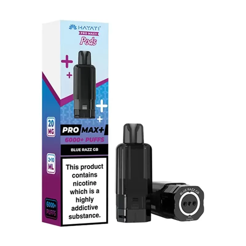Hayati Pro Max 6000 Plus Prefilled POD ZERO NICOTINE - BANANA ICE - Image 3