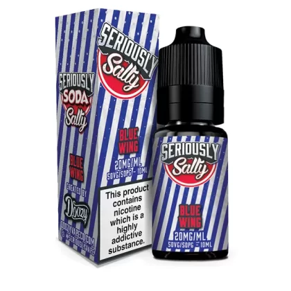 Seriously Salty SODA Blue Wing Nic Salt E-Liquid - 10mg