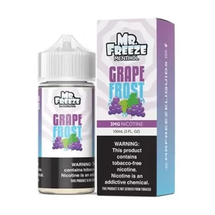 Grape Frost E-Liquid by Mr. Freeze - Size#100ml~Nicotine#3MG>6MG