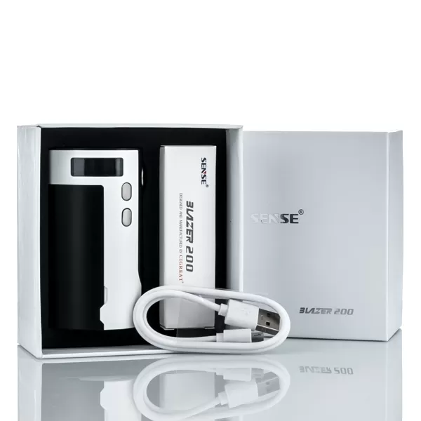 Sense Cigreat Blazer 200 Sub- Ohm Tank Atomizer - Stainless - Image 2