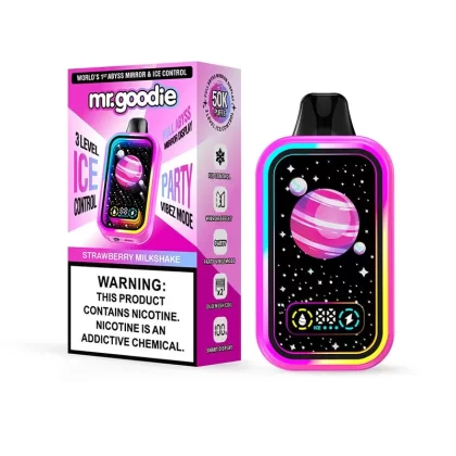 Mr.Goodie Abyss Mirror Ice Control 50K Disposable Kit 40ml - Juicy Peach Ice