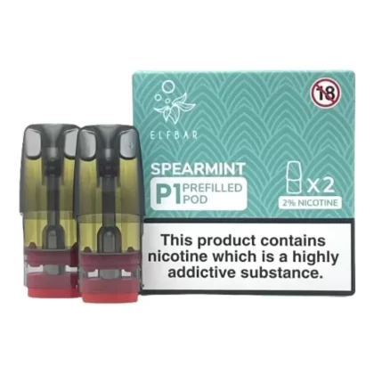 Elf Bar Mate P1 Spearmint Pods (2 Pack) - Ecigpremium