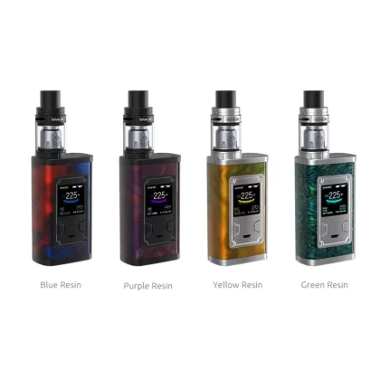 Smok Majesty Resin Starter Kit 225W With TFV8 X-Baby Sub Ohm (4ML) - Blue Resin