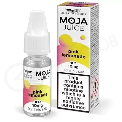 Pink Lemonade Nic Salt E-Liquid by Moja Juice