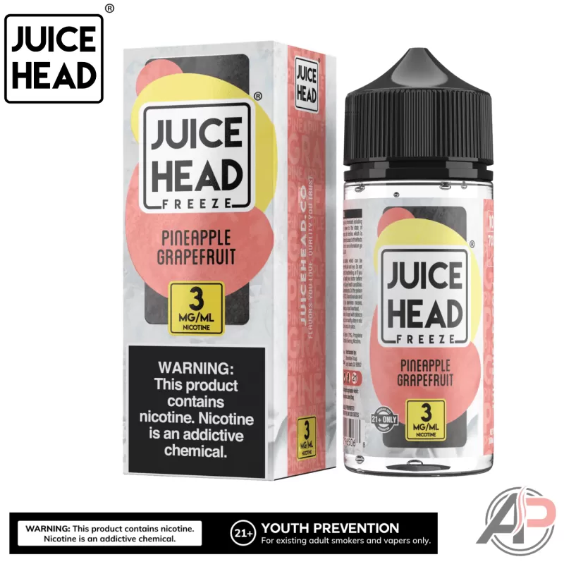 Juice Head Pineapple Grapefruit Freeze E-Liquid 100mL - Image 2