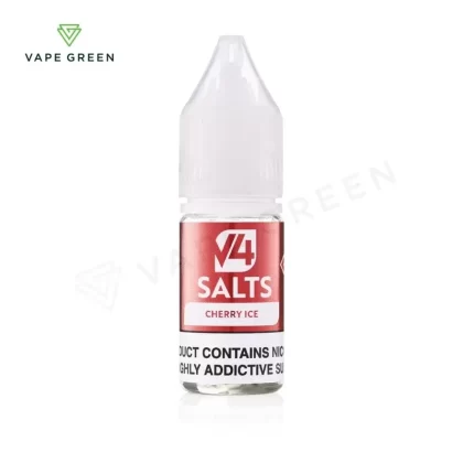 Cherry Ice Nic Salt E-Liquid by V4 Vapour - Eliquidsupply