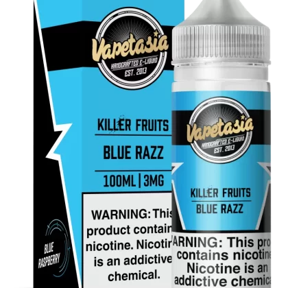 Vapetasia - Killer Fruits Blue Razz - 100ML E-Liquid - 3MG