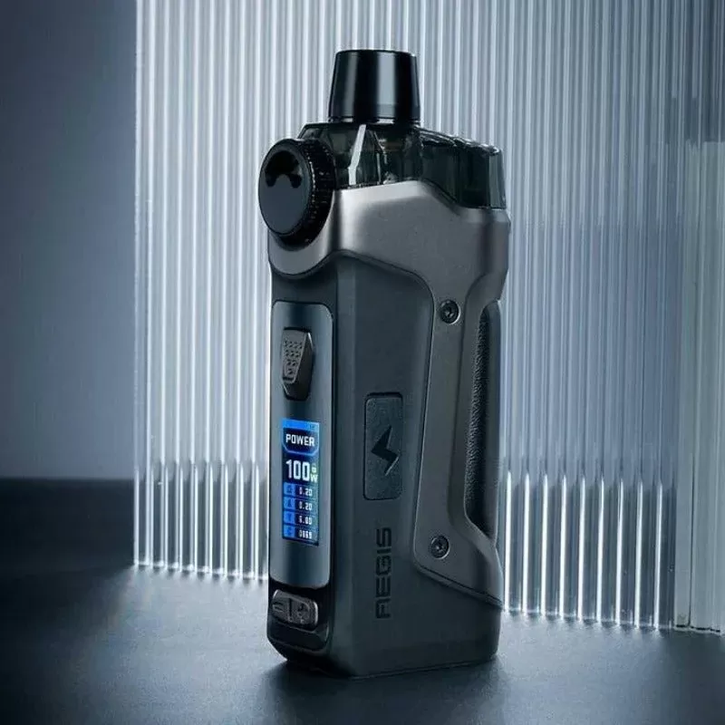 Aegis Boost Pro Kit 100W - Choose among#SPACE BLACK>ALMIGHTY BLUE>GUNMETAL>AURORA GLOW>CLASSIC SILVER>DEVIL RED (036945)