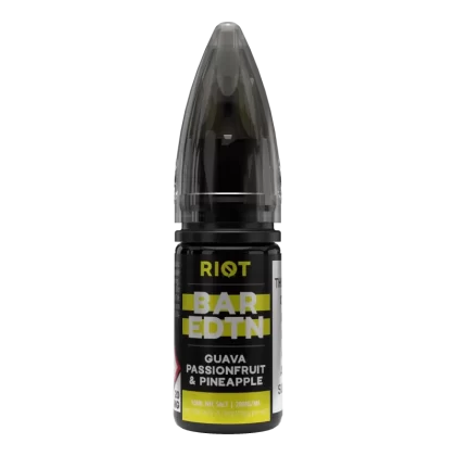 Guava Passionfruit Pineapple Nic Salt By Riot Squad BAR EDTN - Vape Product, Vape Product