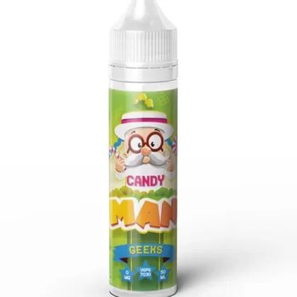 Candy Man Geeks Bottle E-Liquid 60ml - 0mg