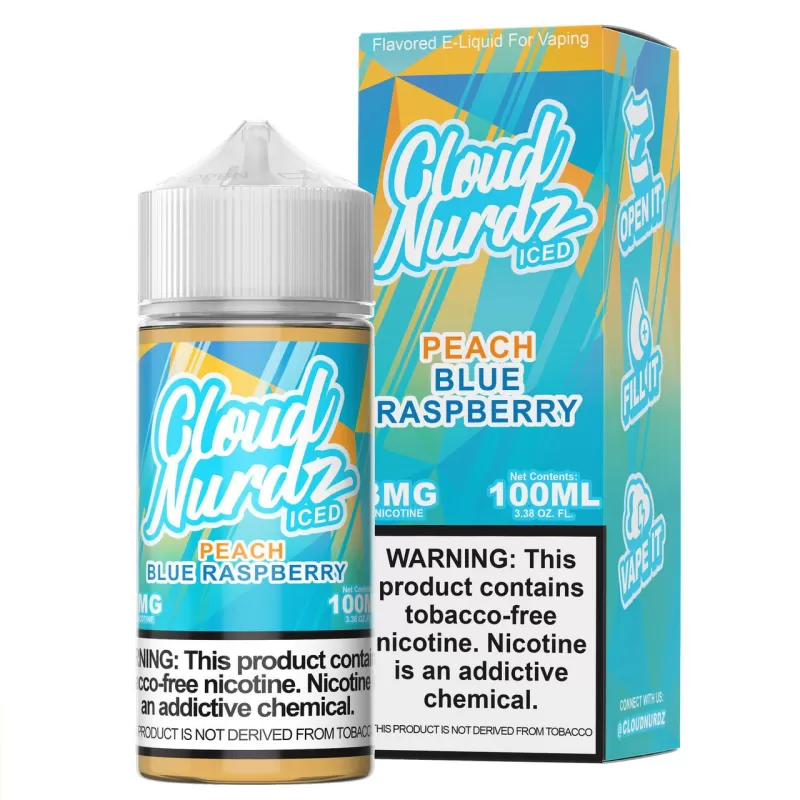 Cloud Nurdz TFN Premium E-Liquid 100ml - Aloe Mango / 6mg - Image 3