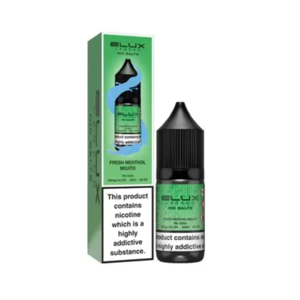 Elux Legend Nic Salts Fresh Menthol Mojito E Liquid 10ml - Nicotine Strength#20mg>10mg