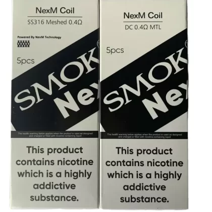 Smok & OFRF nexMesh Replacement Coils | SS316 Mesh 0.4Ω | DC MTL 0.4Ω