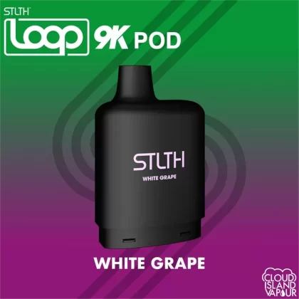 STLTH LOOP 9K Pod Pack – White Grape