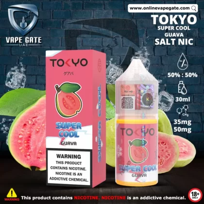 Tokyo Super Cool Guava Saltnic 30ml