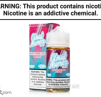 WATERMELON BERRY BY CLOUD NURDZ TFN 100ML - Vapejuice