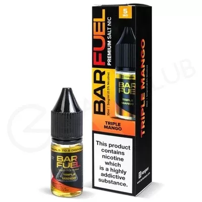 Triple Mango Nic Salt E-Liquid by Bar Fuel