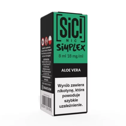 Liquid SIC! NIC 8ml 18mg Aloe Vera – Simplex