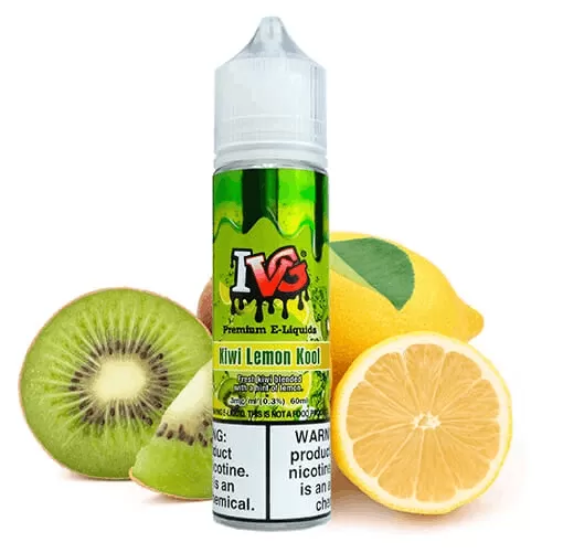 Kiwi Lemon Kool 60ml E juice by IVG - 3 mg / 60 ml - Image 2
