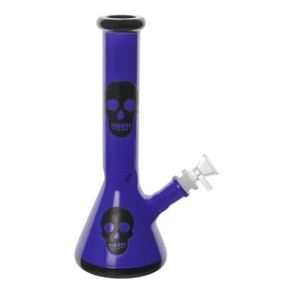 Skeletal Beaker Bong – 10in