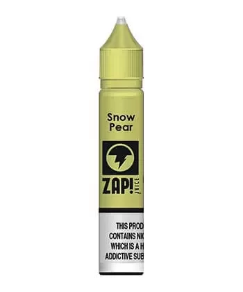 Snow Pear Nic Salt eLiquid by Zap!