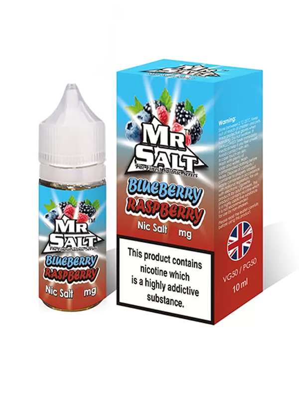 Mr Salt Blueberry Raspberry Nic Salt E-Liquid