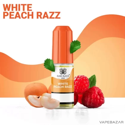 Bar Juice 5000 Nic Salt – White Peach Razz - Vapebazar