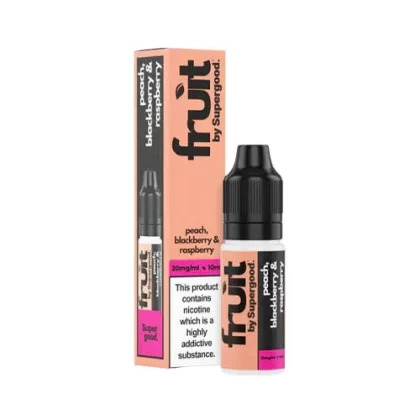 Supergood Fruit Peach Blackberry & Raspberry Nic Salt - 10mg