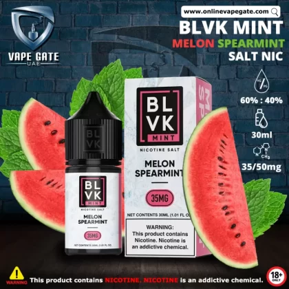 MELON SPEARMINT - BLVK MINT SALTS - 30ML - 50 mg / 30 ml