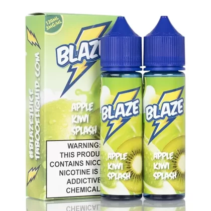 Apple Kiwi SPLASH – Blaze E-Liquid – 120mL