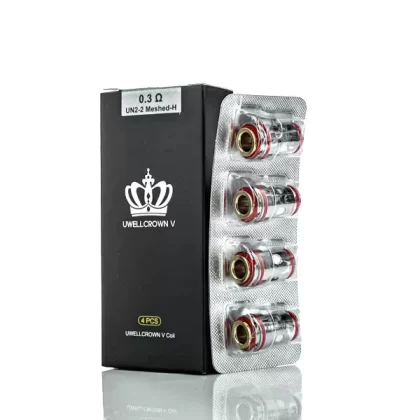 Uwell Crown 5 Replacement Coils - Resistance#0.2 Ohm UN2 Triple Mesh>0.23 Ohm UN2 Mesh>0.3 Ohm UN2 Dual Mesh