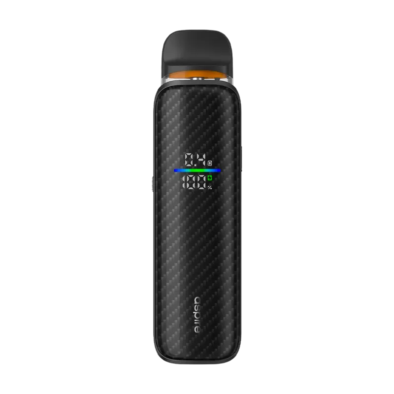 Aspire Pixo Max Pod Kit - Carbon Black, Brushed Silver