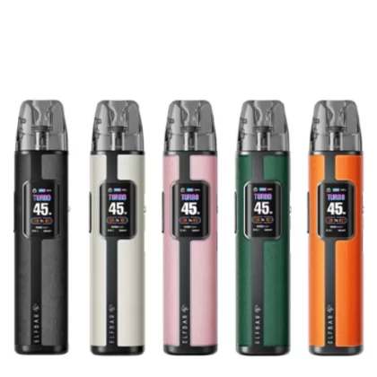 Elf Bar Elfx Pro Classic Edition Pod Vape Kit - Black, Cowboy Brown; Pod Kit