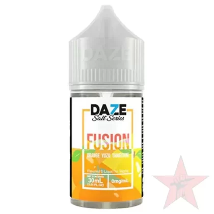 7Daze Fusion Salts – Orange Yuzu Tangerine Iced – 30mL