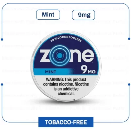 Buy zone Mint 9mg Nicotine Pouch Online | Electronipuff - Vape Store