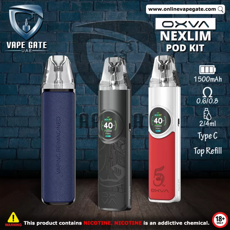 OXVA Nexlim Pod Kit - Starry Blue - Onlinevapegate