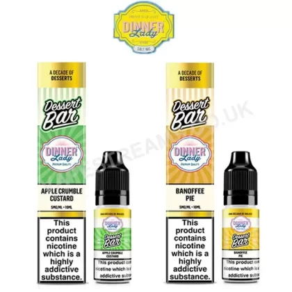 Dinner Lady Dessert Bar Salts - Vapestreams Co