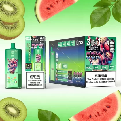 Bang Box 80000 80K Puffs 3 In 1 Flavors Original Rechargeable LED Display Disposable Vape - Vapeq10