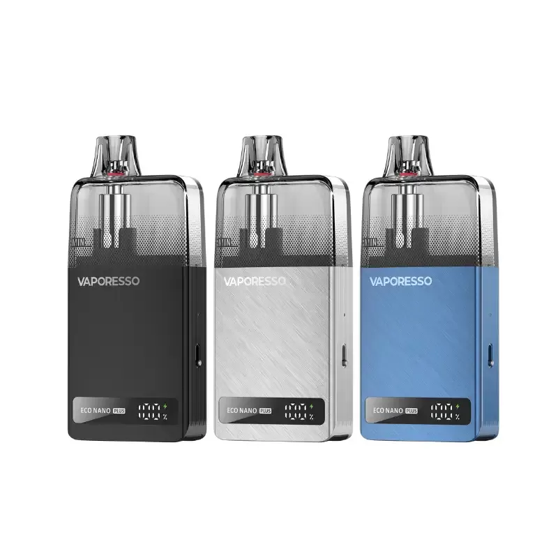 Vaporesso ECO NANO PLUS 23W Pod Kit - Coral Pink, Grape Green