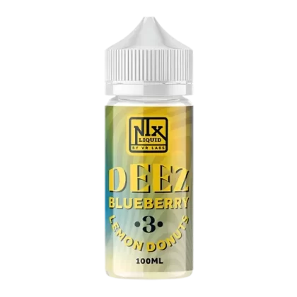 DEEZ Blueberry Lemon Donuts NIX Liquid - Customer Group#Consumer~Nixodine#3mg>6mg>12mg~Size#Single (6CCA7C)